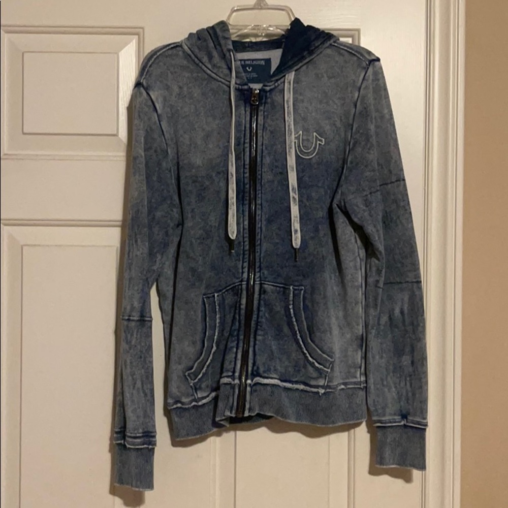 Women’s true religion zip up! Size small!